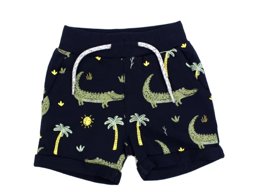 Name It dark sapphire crocodiles sweatshorts